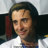 Celebrity portrait of Andy Garcia Photo copyright Randy Taylor
