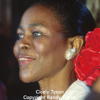 Celebrity portrait of Cicely Tyson Photo copyright Randy Taylor