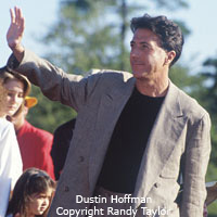 Celebrity portrait of Dustin Hoffman Photo copyright Randy Taylor