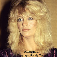 Celebrity portrait of Goldie Hawn Photo copyright Randy Taylor