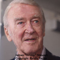Celebrity portrait of James Jimmy Stewart Photo copyright Randy Taylor