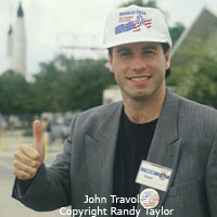 Celebrity portrait of John Travolta Photo copyright Randy Taylor