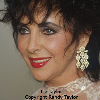 Celebrity portrait of Liz Taylor Photo copyright Randy Taylor