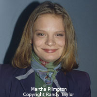 Celebrity portrait of Martha Plimpton Photo copyright Randy Taylor
