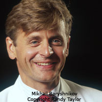 Celebrity portrait of Mikhail Baryshnikov Photo copyright Randy Taylor