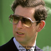 Celebrity portrait of Prince Charles Photo copyright Randy Taylor