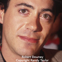 Celebrity portrait of Robert Downey Photo copyright Randy Taylor