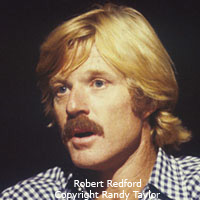 Celebrity portrait of Robert Redford Photo copyright Randy Taylor