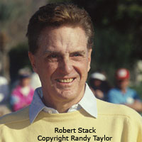 Celebrity portrait of Robert Stack Photo copyright Randy Taylor
