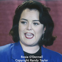 Celebrity portrait of Rosie ODonnell Photo copyright Randy Taylor