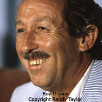 Celebrity portrait of Roy Disney Photo copyright Randy Taylor
