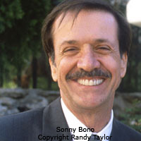 Celebrity portrait of Sonny Bono Photo copyright Randy Taylor