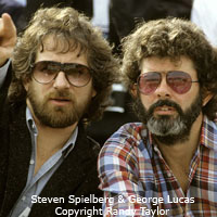 Celebrity portrait of Steven Spielberg Lucas Photo copyright Randy Taylor