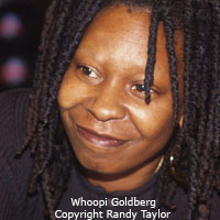 Celebrity portrait of Whoopi Goldberg Photo copyright Randy Taylor