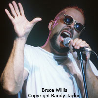 Celebrity portrait of Bruce Willis Photo copyright Randy Taylor