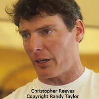 Celebrity portrait of Christopher Reeves Photo copyright Randy Taylor