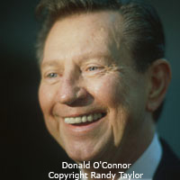 Celebrity portrait of Donald OConnor Photo copyright Randy Taylor
