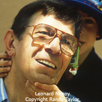 Celebrity portrait of Leonard Nimoy Photo copyright Randy Taylor