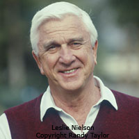 Celebrity portrait of Leslie Nielson Photo copyright Randy Taylor