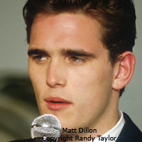 Celebrity portrait of Matt Dillon Photo copyright Randy Taylor